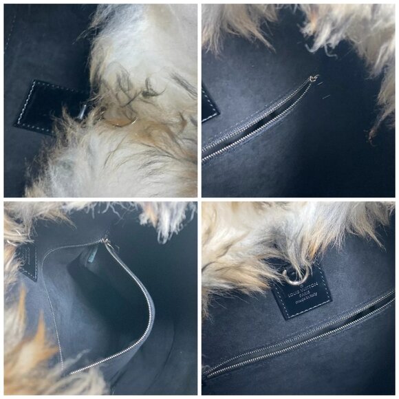 LOUIS VUITTON M50818 Animal Collection Sac Plat Mouton 2WAY Shoulder Hand Bag - Picture 15 of 15